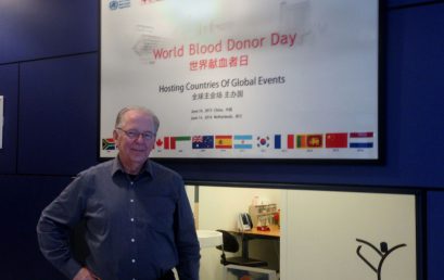 Voorzitter DVNL, Jos Peeters, over de belangen van de Wereld Bloed Donor Dag.